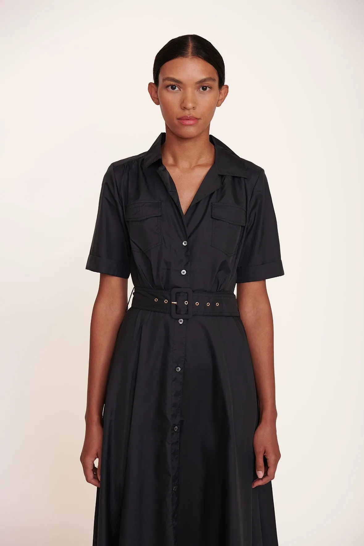 MILLIE DRESS | BLACK sold by STAUD product image thumbnail 4