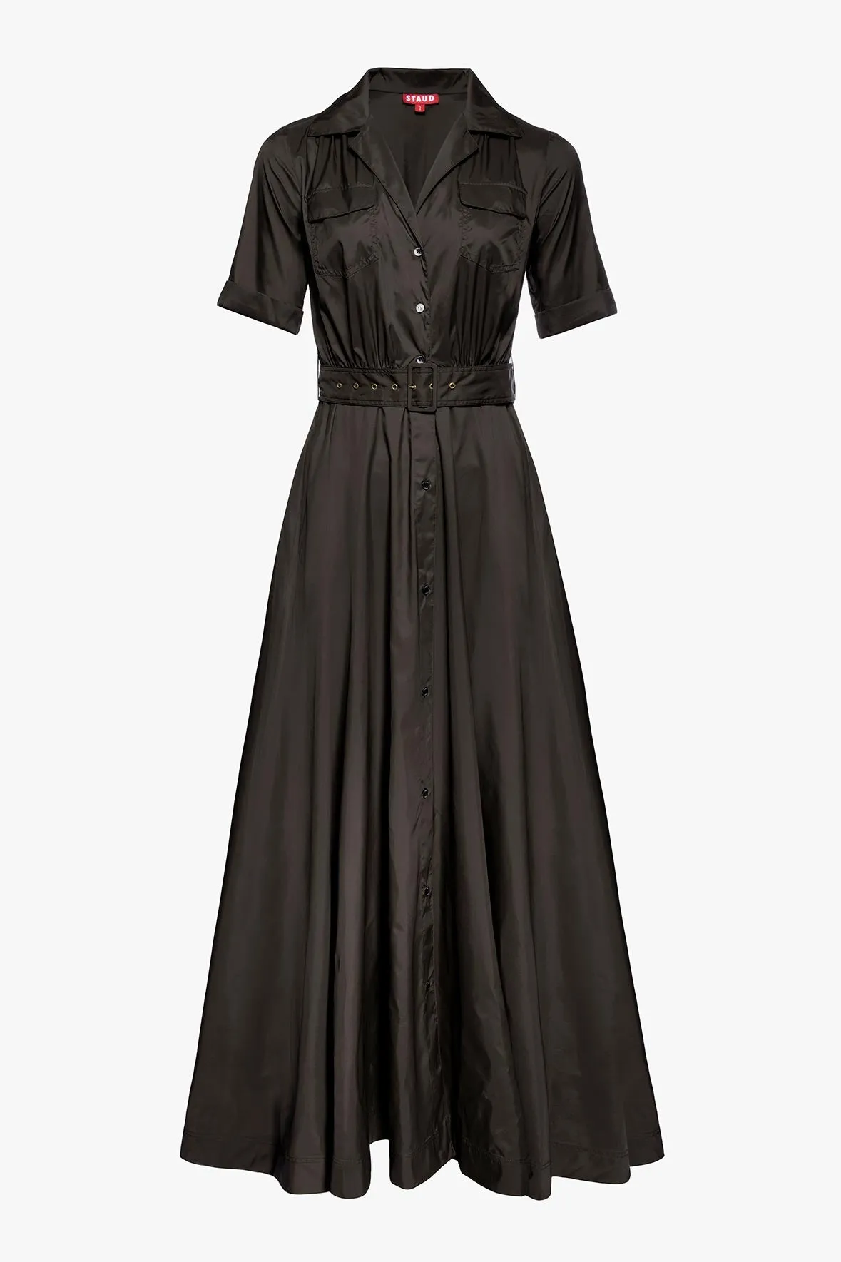 MILLIE DRESS | BLACK sold by STAUD product image thumbnail 5