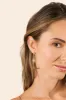 Mixed Metal Hoop Earrings sold by Stella & Dot