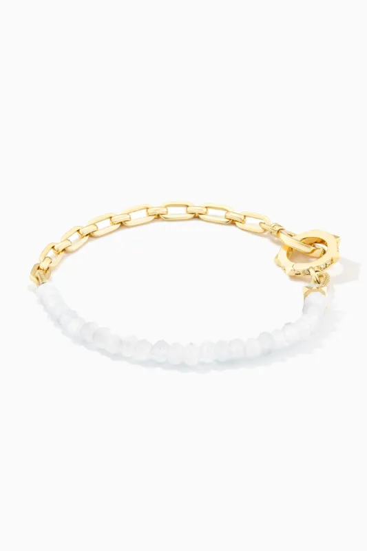 » Charlotte Moonstone Gemstone Bracelet | Good Fortune (50% off) sold by Stella & Dot