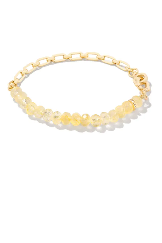 » Charlotte Citrine Gemstone Bracelet | Prosperity (50% off) sold by Stella & Dot