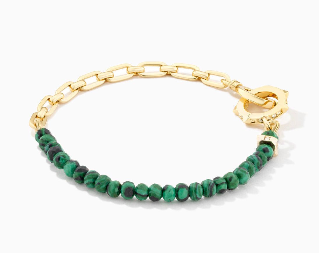 » Charlotte Malachite Gemstone Bracelet | Transformation (50% off) sold by Stella & Dot