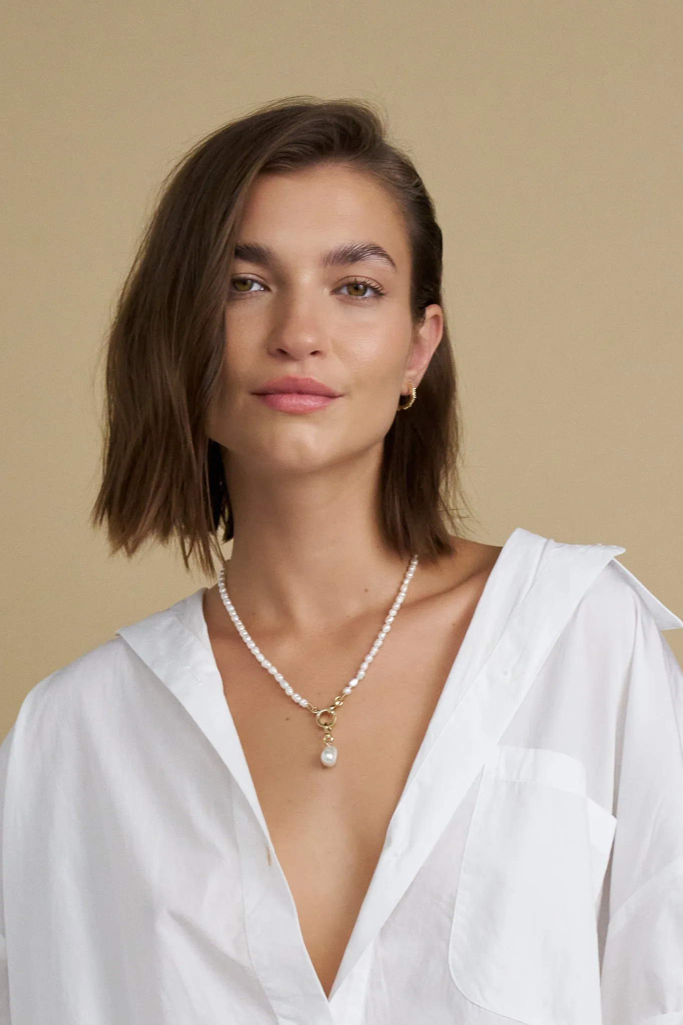 Tatum Pearl Necklace sold by Stella & Dot product image thumbnail 3