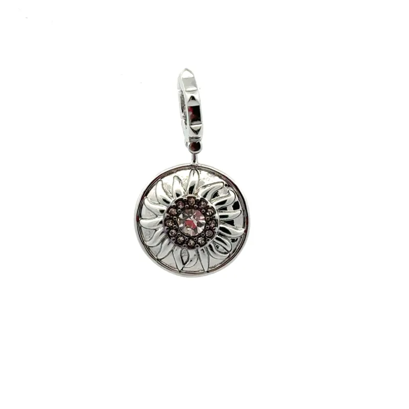 » Tatum Pave Sun Charm-Silver (100% off) sold by Stella & Dot