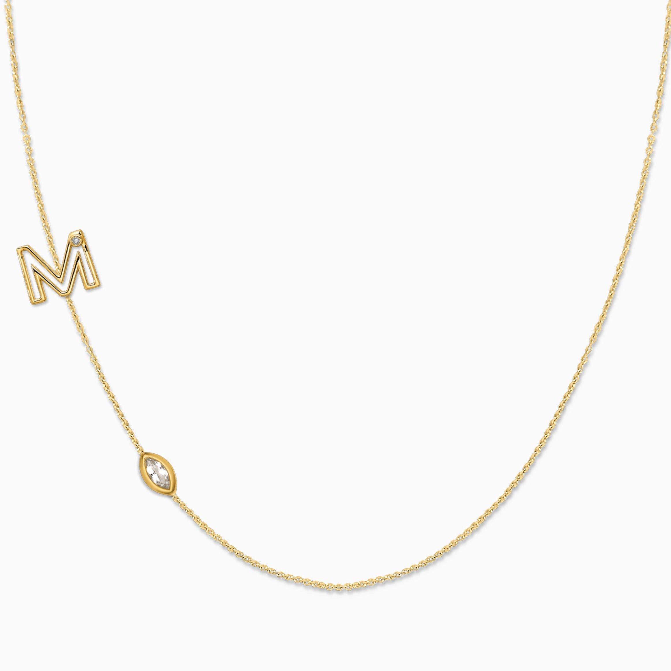 Covet 10kt Gold & Diamond Custom 2-Charm Necklace sold by Stella & Dot product image thumbnail 3