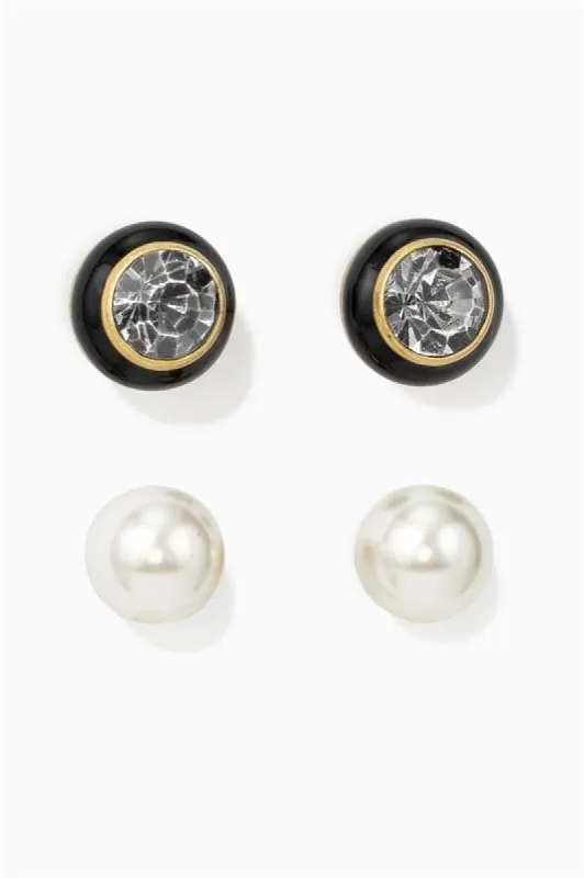 » Pearl & Enamel  Earring Stud Set (50% off) sold by Stella & Dot
