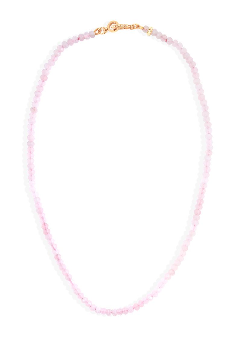 » Charlotte Rose Quartz Gemstone Necklace | Love (100% off) sold by Stella & Dot