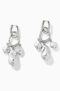 Jackie Pearl Convertible Hoop Statement Earrings sold by Stella & Dot