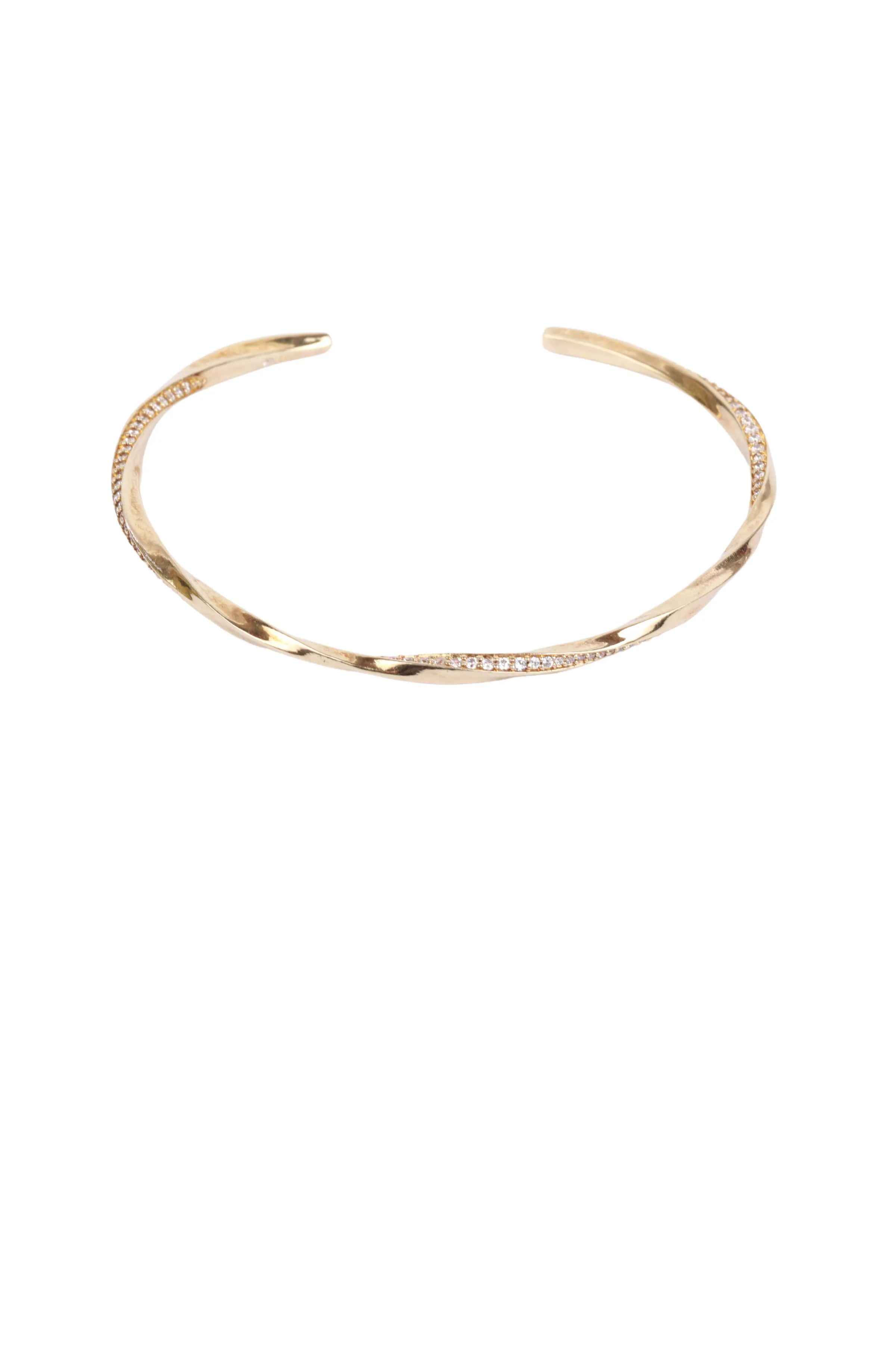 Twist Pavé Cuff sold by Stella & Dot