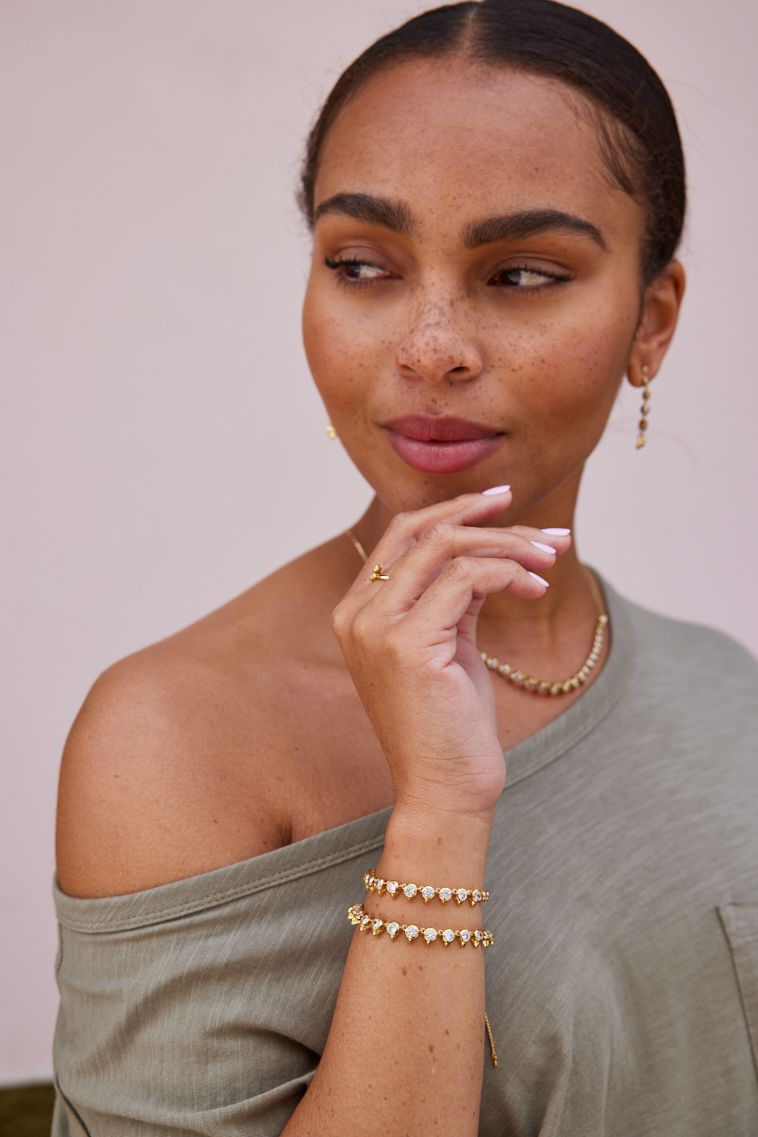 Renegade Crystal Earring sold by Stella & Dot product image thumbnail 2