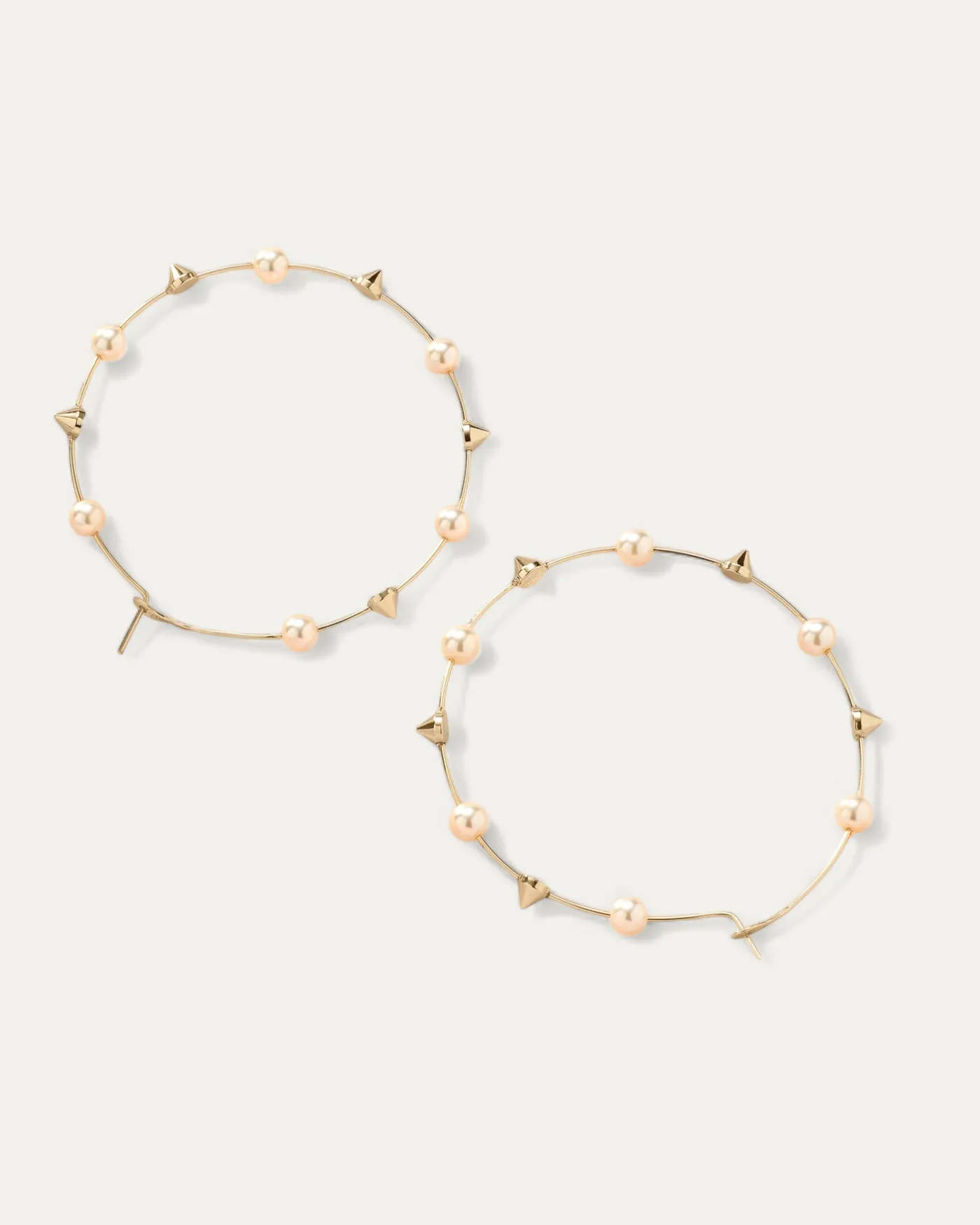 Madison Pearl and Stud Statement Hoops sold by Stella & Dot