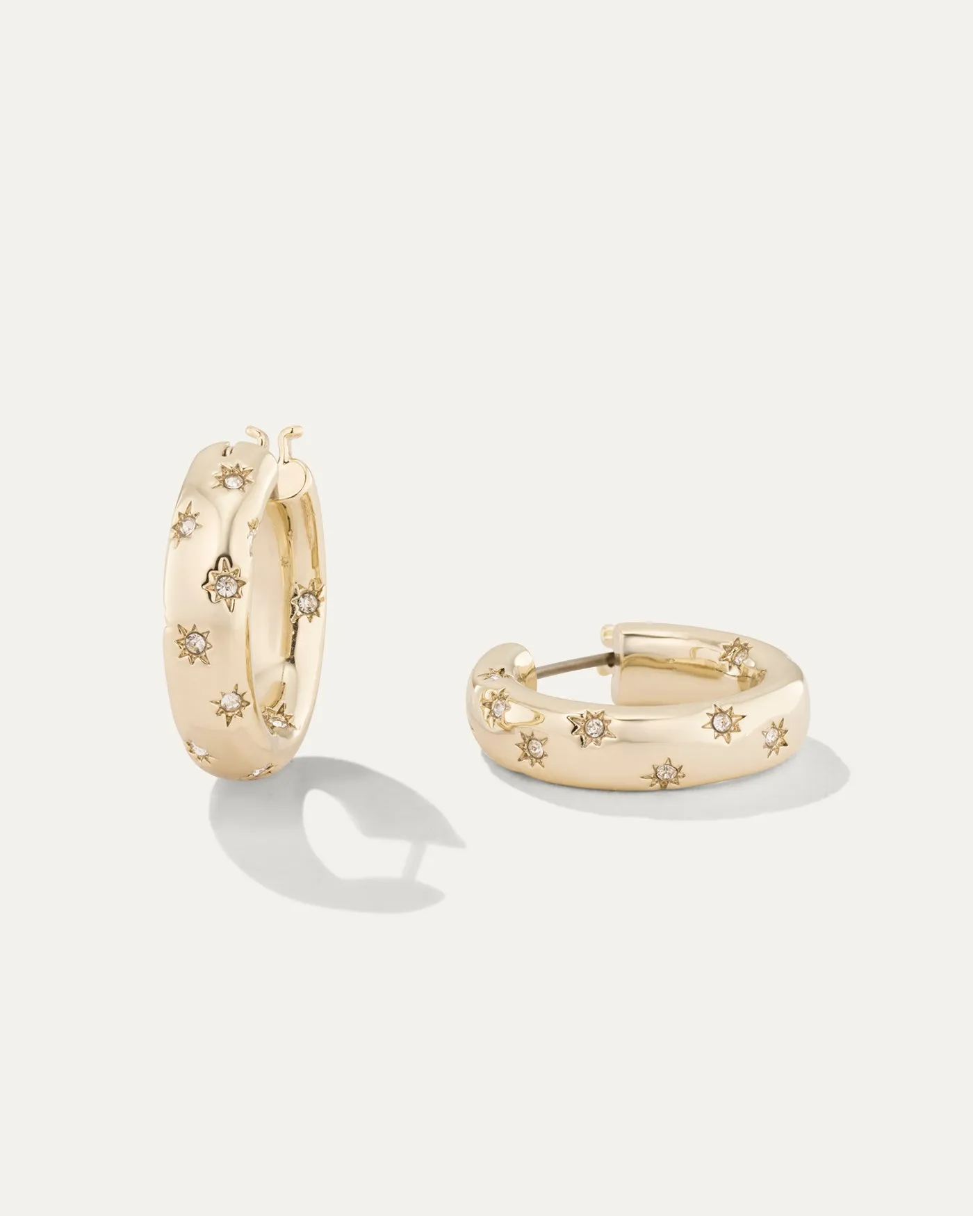 Celestial Hoops | Gold sold by Stella & Dot