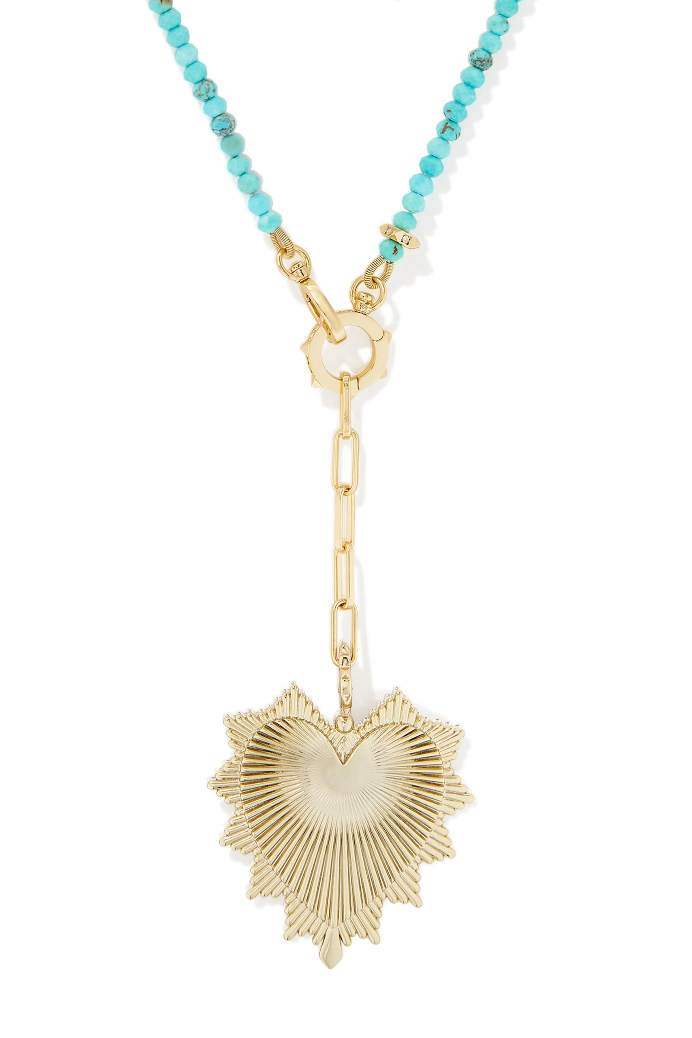 Tatum Vintage Heart Charm | Gold sold by Stella & Dot product image thumbnail 5