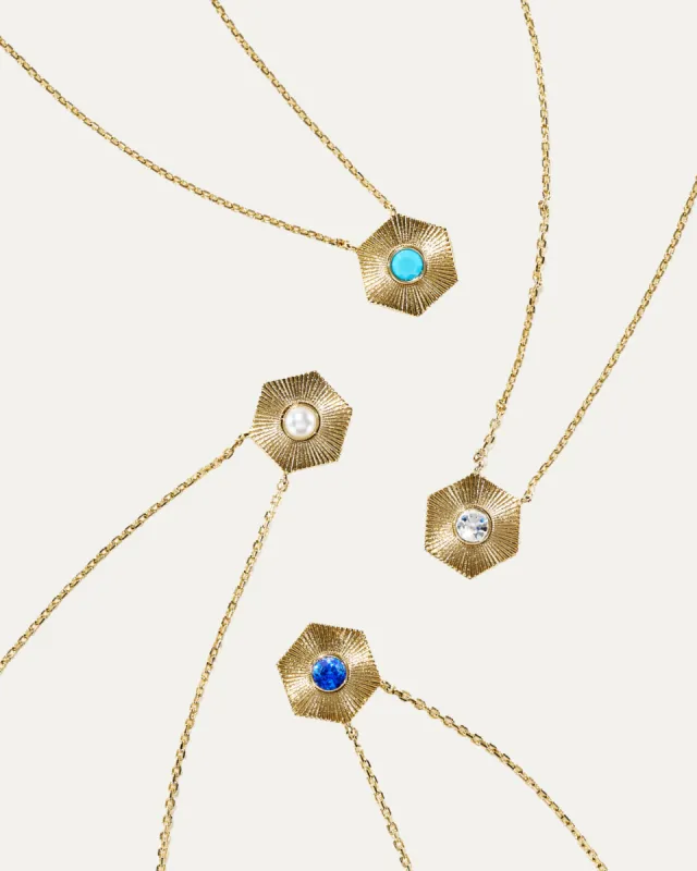 Power Stone Pendant Adjustable Necklace sold by Stella & Dot