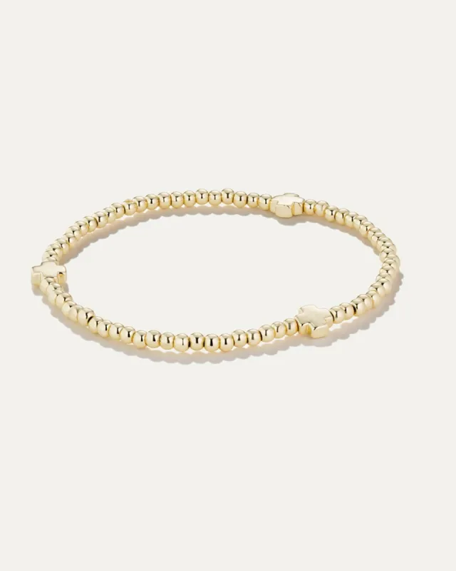 Cross Beaded Stretch Bracelet sold by Stella & Dot
