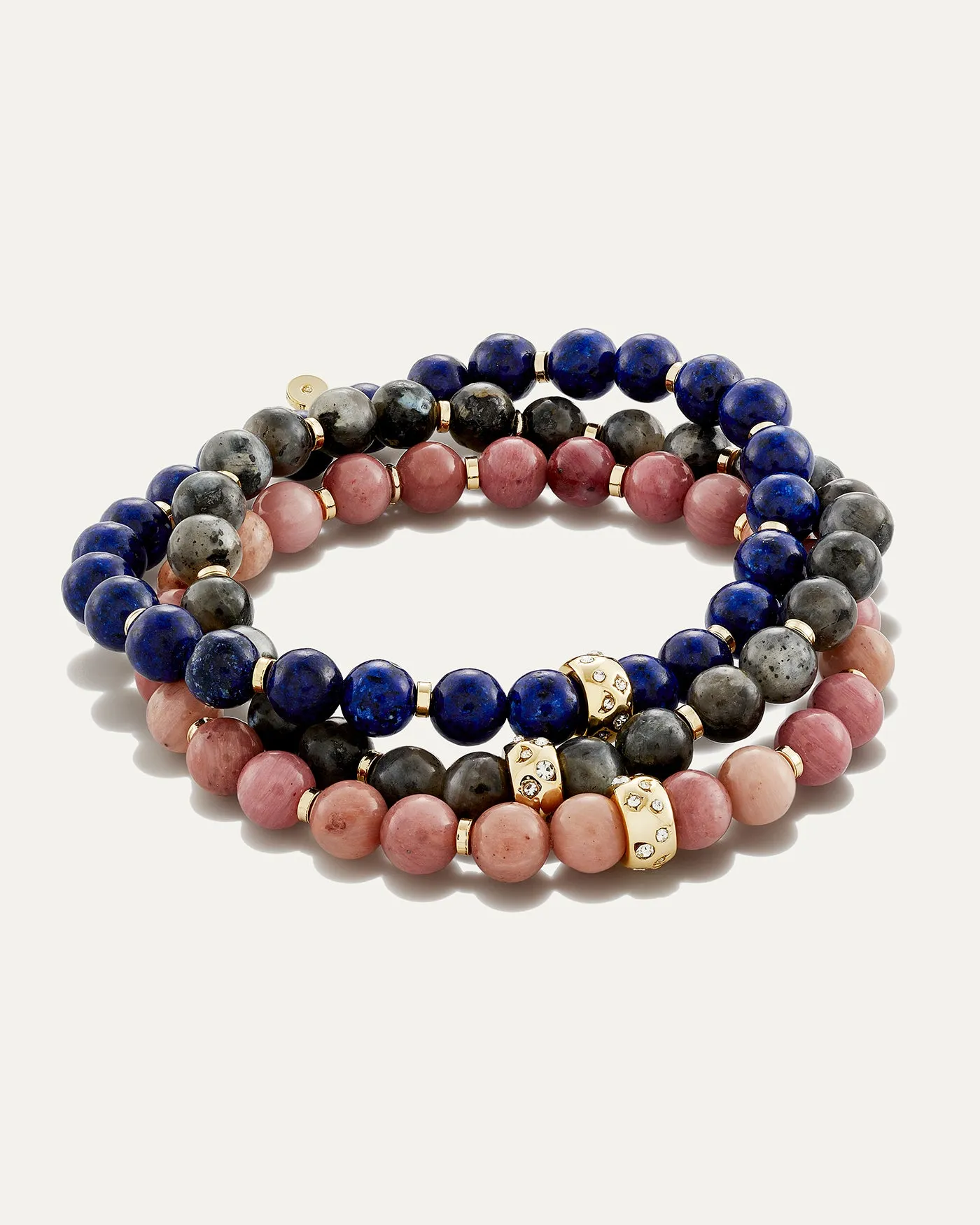 Power Stone Stretch Bracelet | Labradorite sold by Stella & Dot product image thumbnail 4