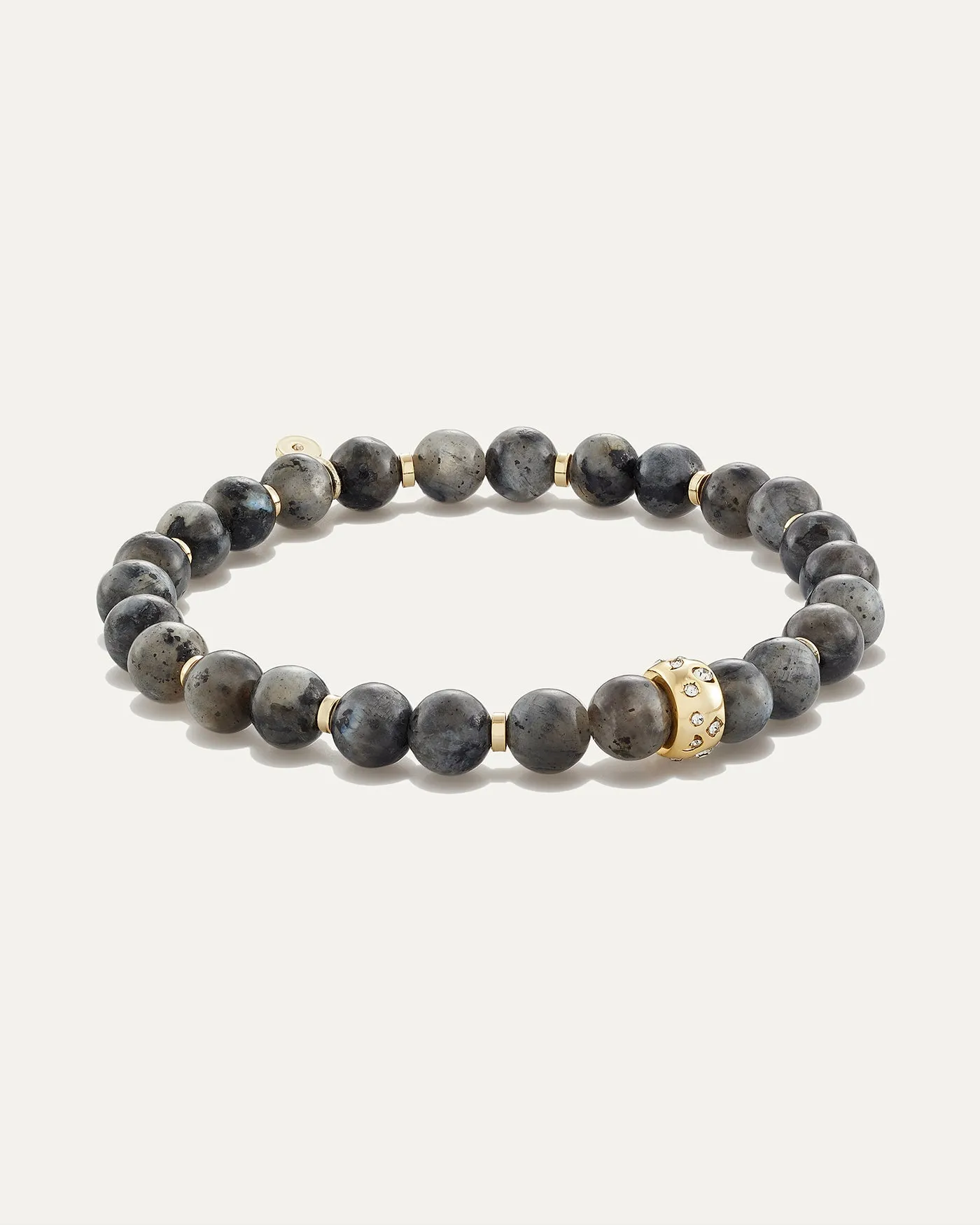 Power Stone Stretch Bracelet | Labradorite sold by Stella & Dot