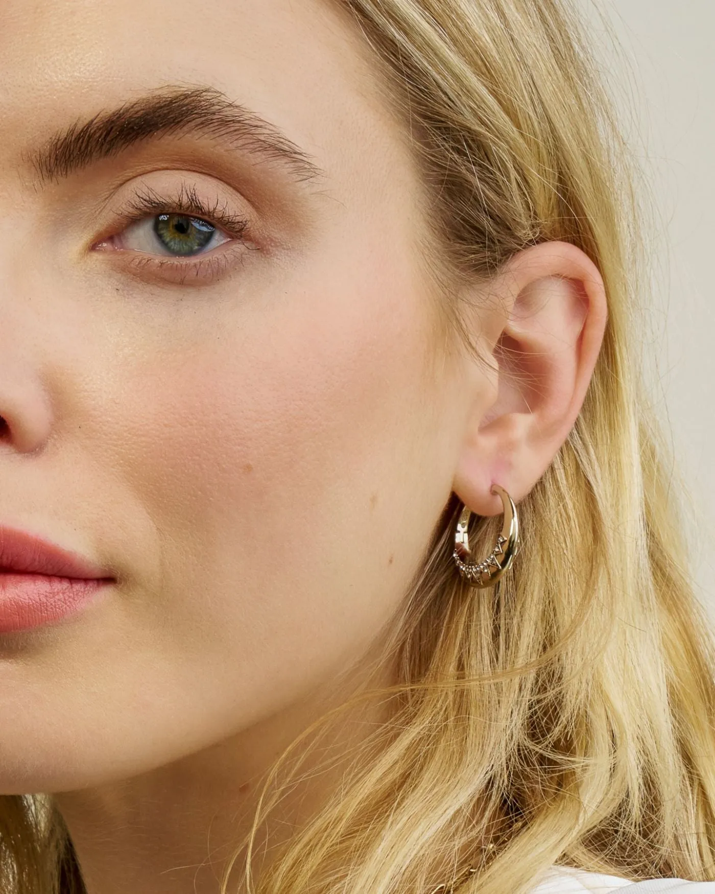 Sol Hoop Earrings sold by Stella & Dot product image thumbnail 3