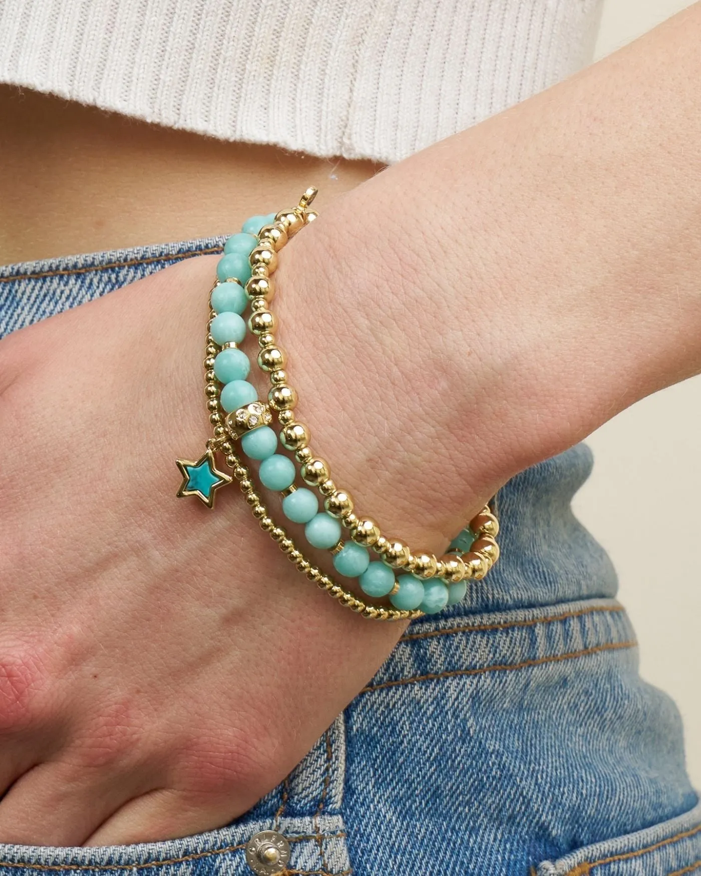 Star Beaded Stretch Bracelet sold by Stella & Dot product image thumbnail 2
