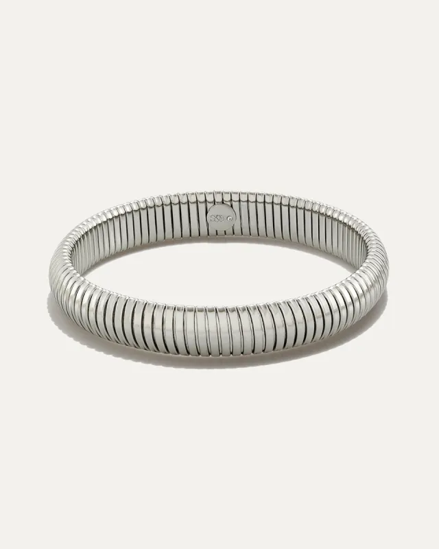 Snake Stretch Bracelet | Silver sold by Stella & Dot
