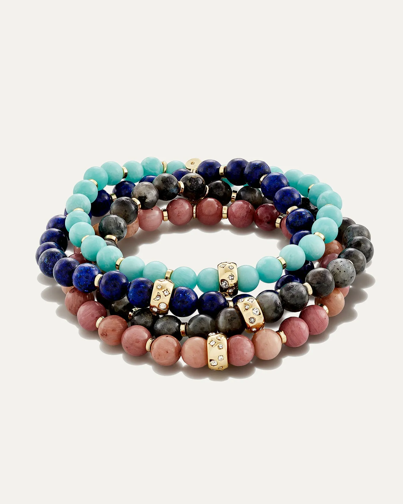 Power Stone Stretch Bracelet | Amazonite sold by Stella & Dot product image thumbnail 4