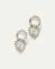 Stevie Heart Earrings | Silver sold by Stella & Dot