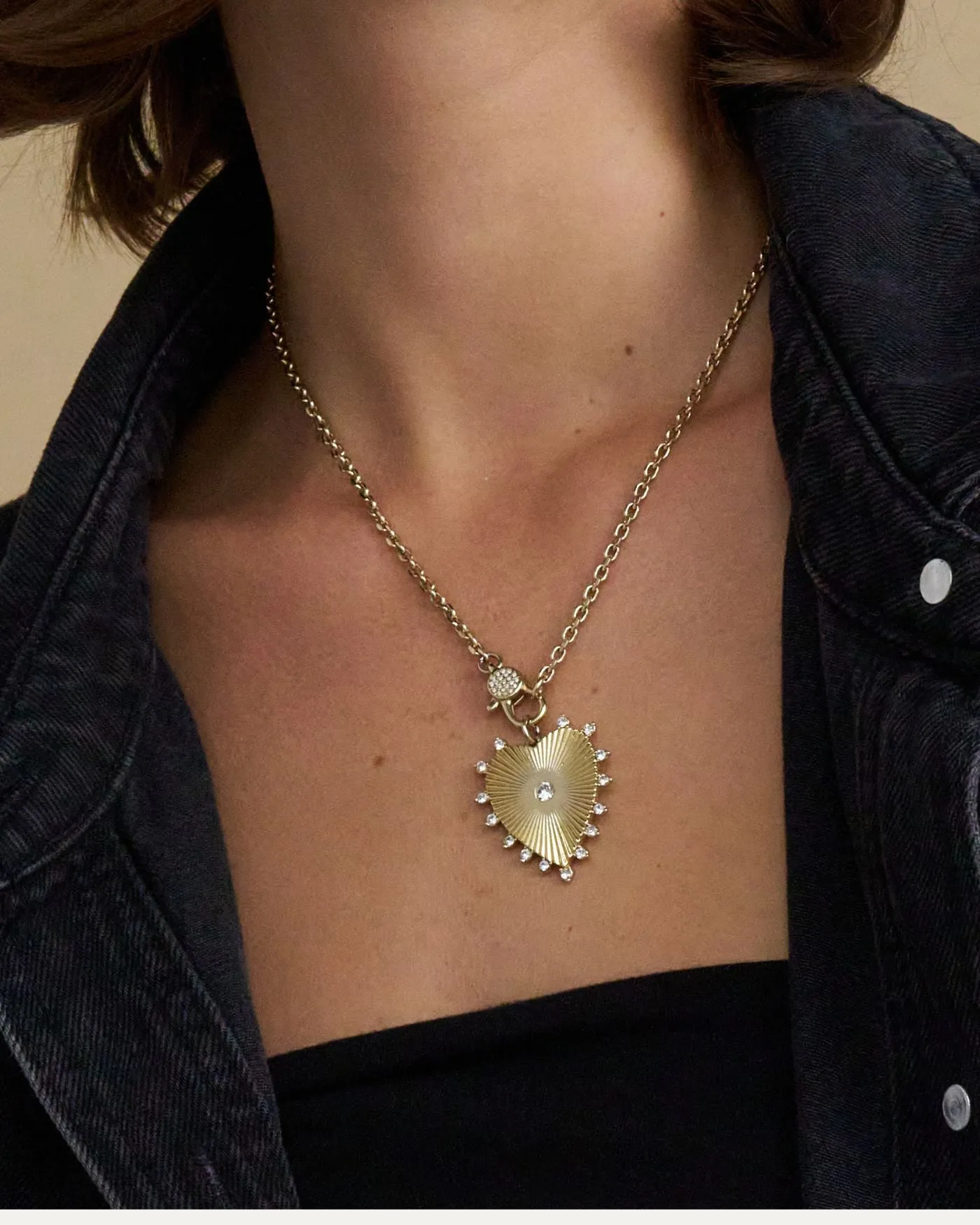 Stevie Heart Necklace sold by Stella & Dot product image thumbnail 5