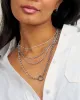 Delicate Adjustable 20" Diamond Chain | Silver sold by Stella & Dot