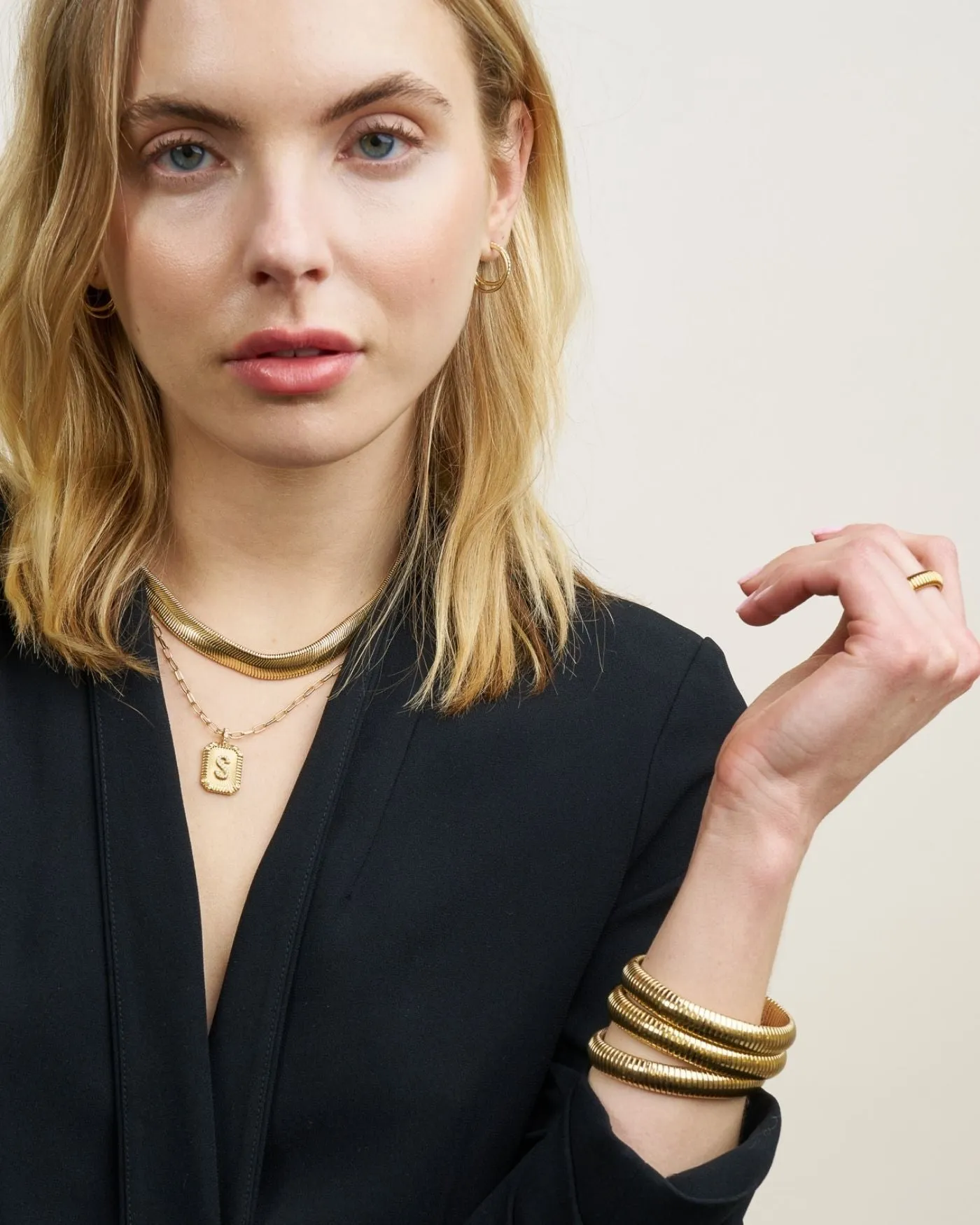 Bold Snake Necklace sold by Stella & Dot product image thumbnail 4
