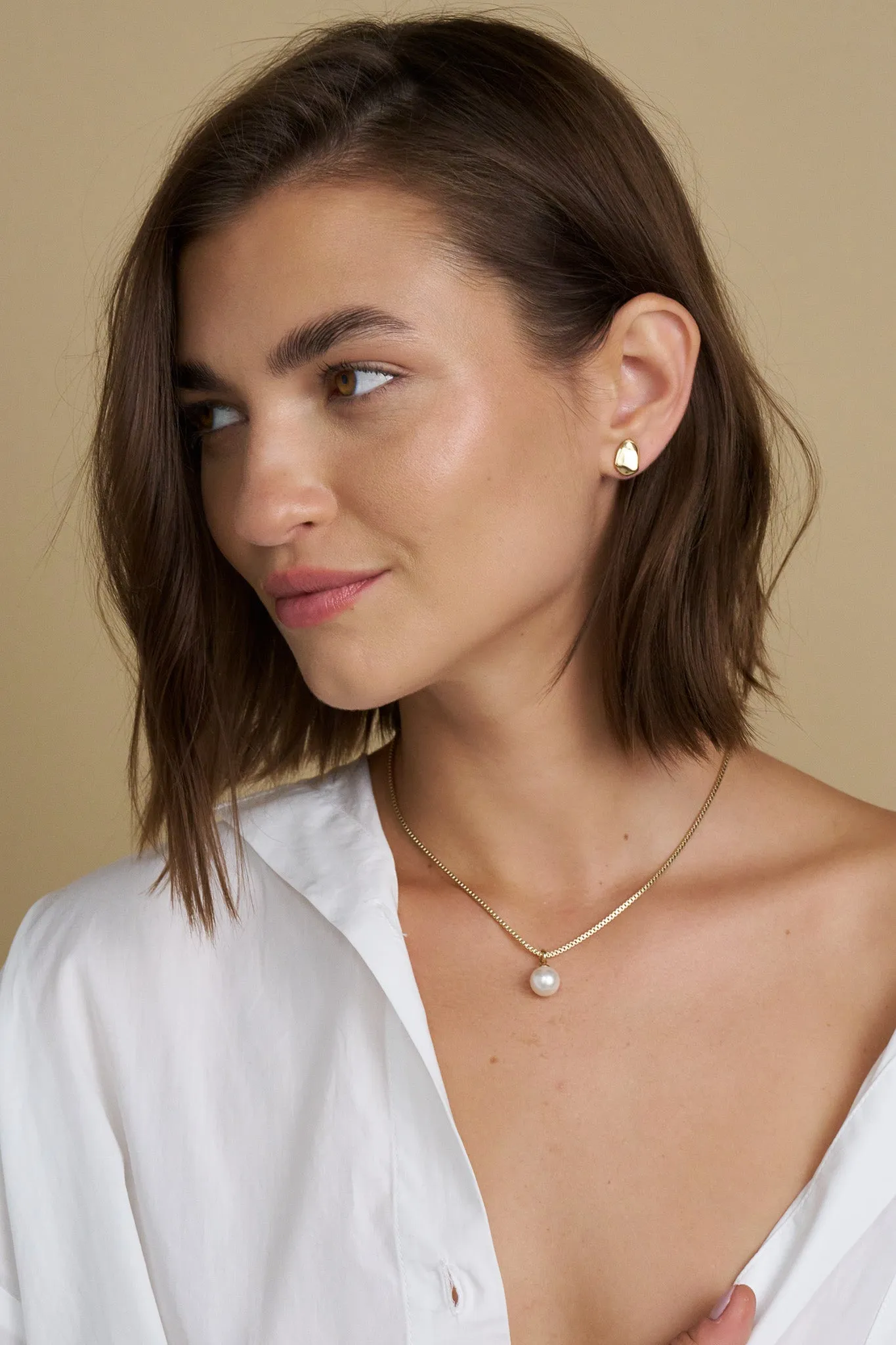 Gaia Pearl Layering Necklace sold by Stella & Dot product image thumbnail 4