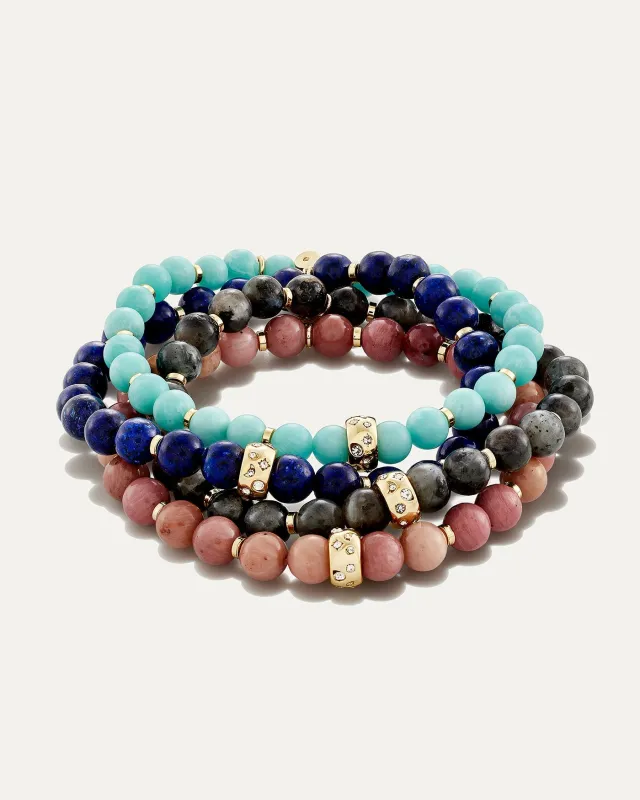 » Power Stone Stretch Bracelet (Discount) sold by Stella & Dot