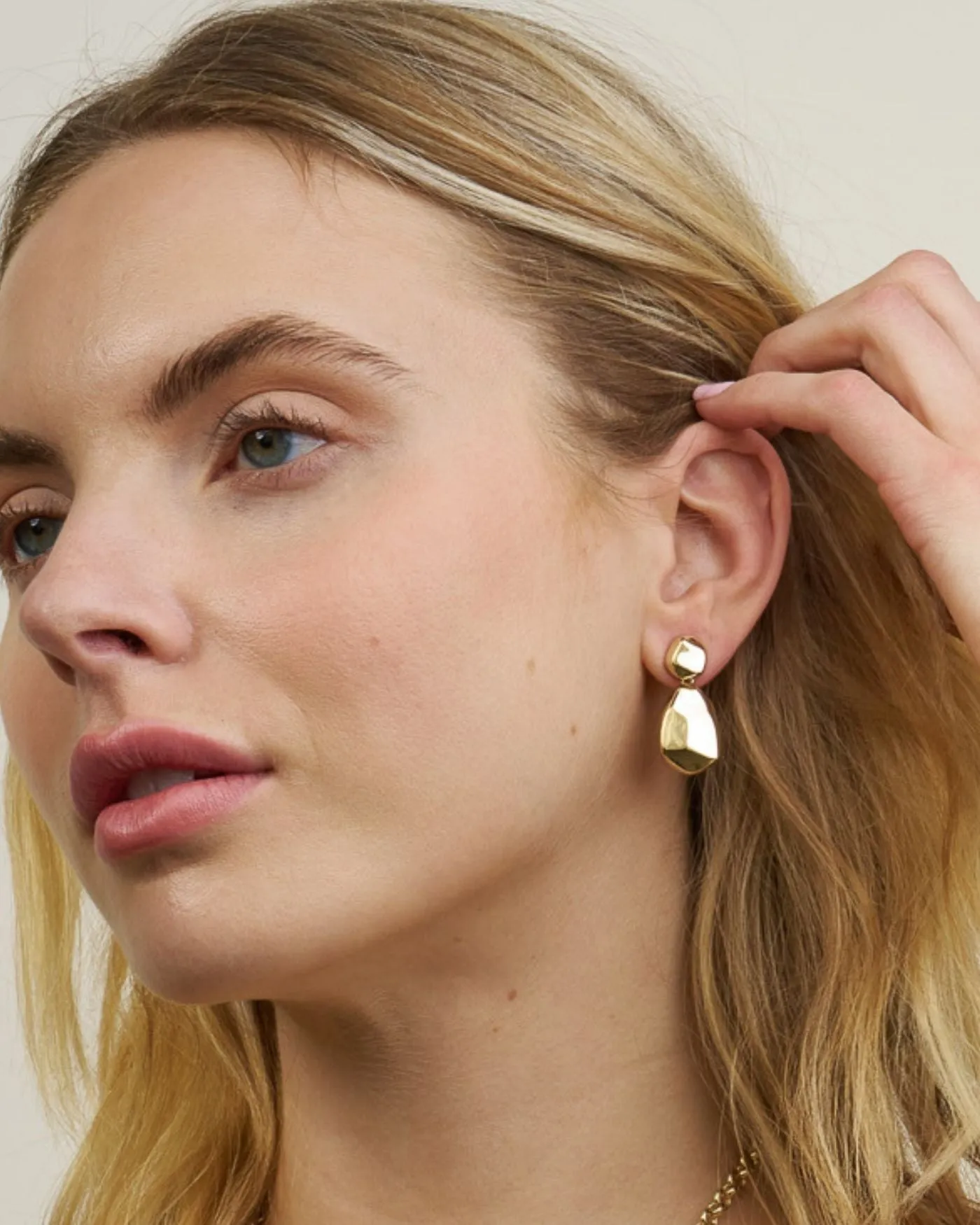 Ulani Knocker Earring | Silver sold by Stella & Dot product image thumbnail 2