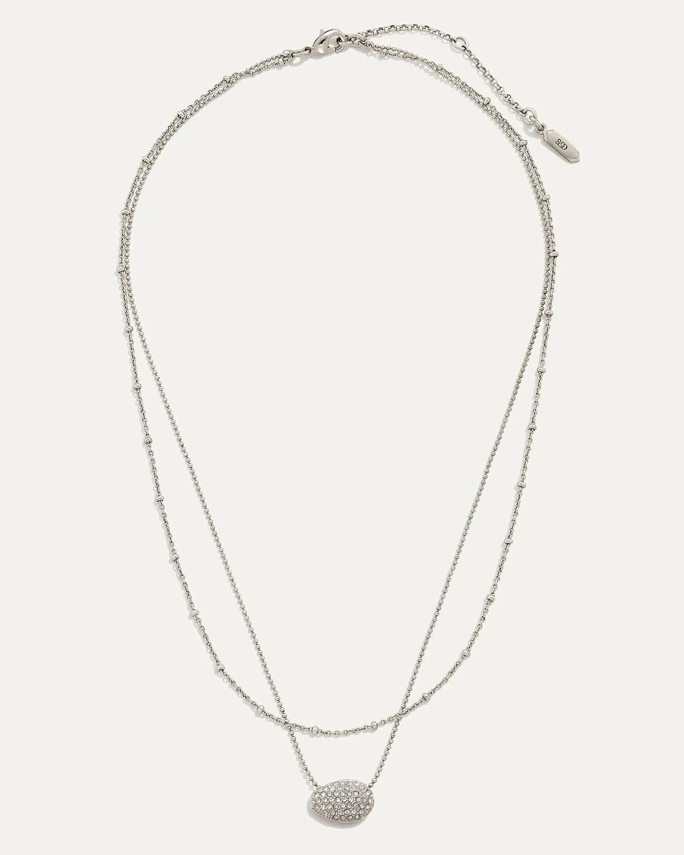 Ulani Look of Layered Necklace | Silver sold by Stella & Dot product image thumbnail 2