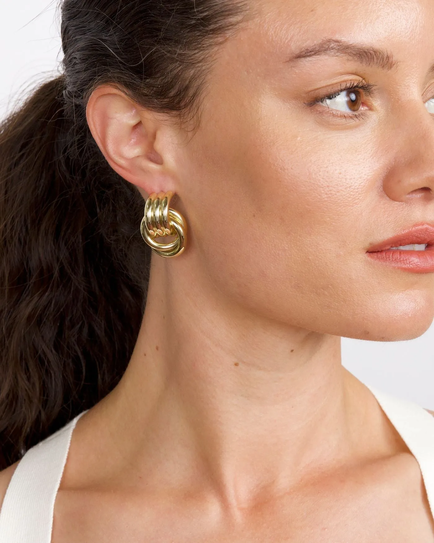 Love Knocker Knot Earring sold by Stella & Dot product image thumbnail 2