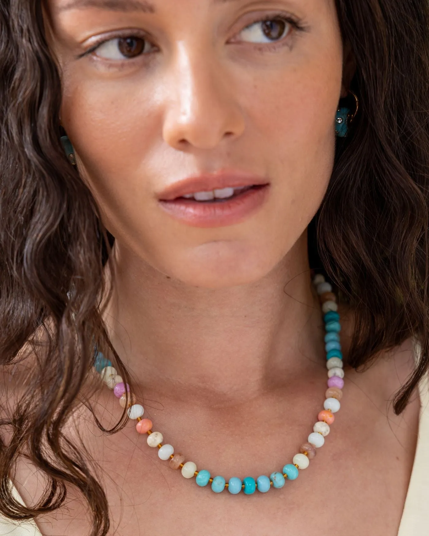 Pastel Beaded Candy Necklace sold by Stella & Dot product image thumbnail 2