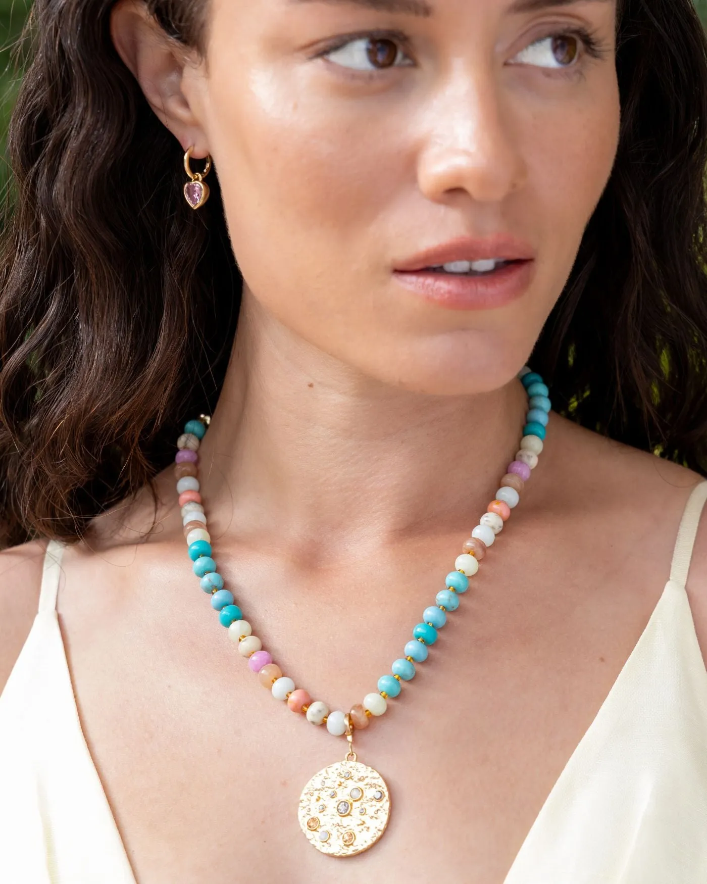 Pastel Beaded Candy Necklace sold by Stella & Dot product image thumbnail 3
