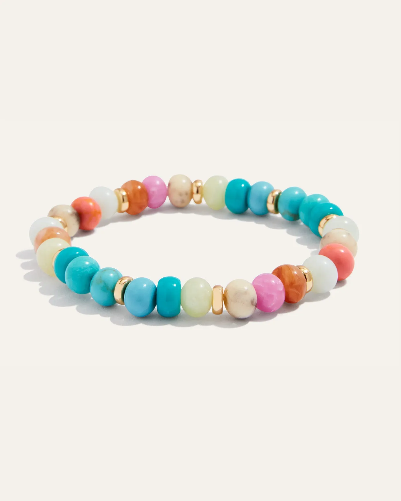 Pastel Beaded Candy Stretch Bracelet sold by Stella & Dot