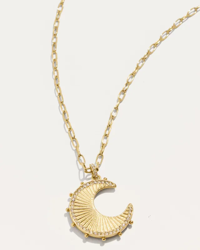 Moon Phases Reversible Charm Necklace sold by Stella & Dot