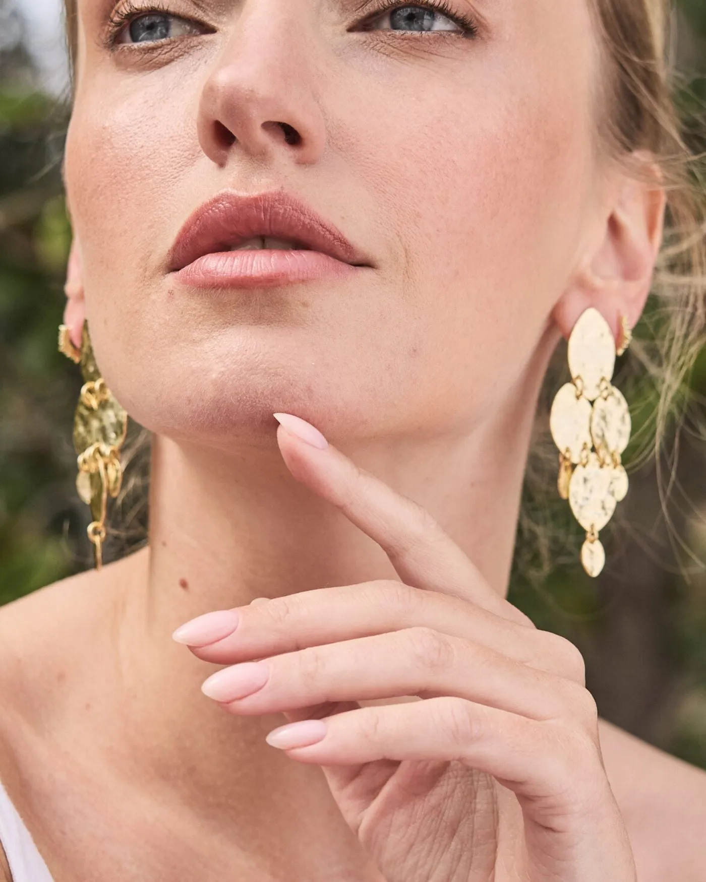 Hammered Boho Chandelier Earring sold by Stella & Dot product image thumbnail 3