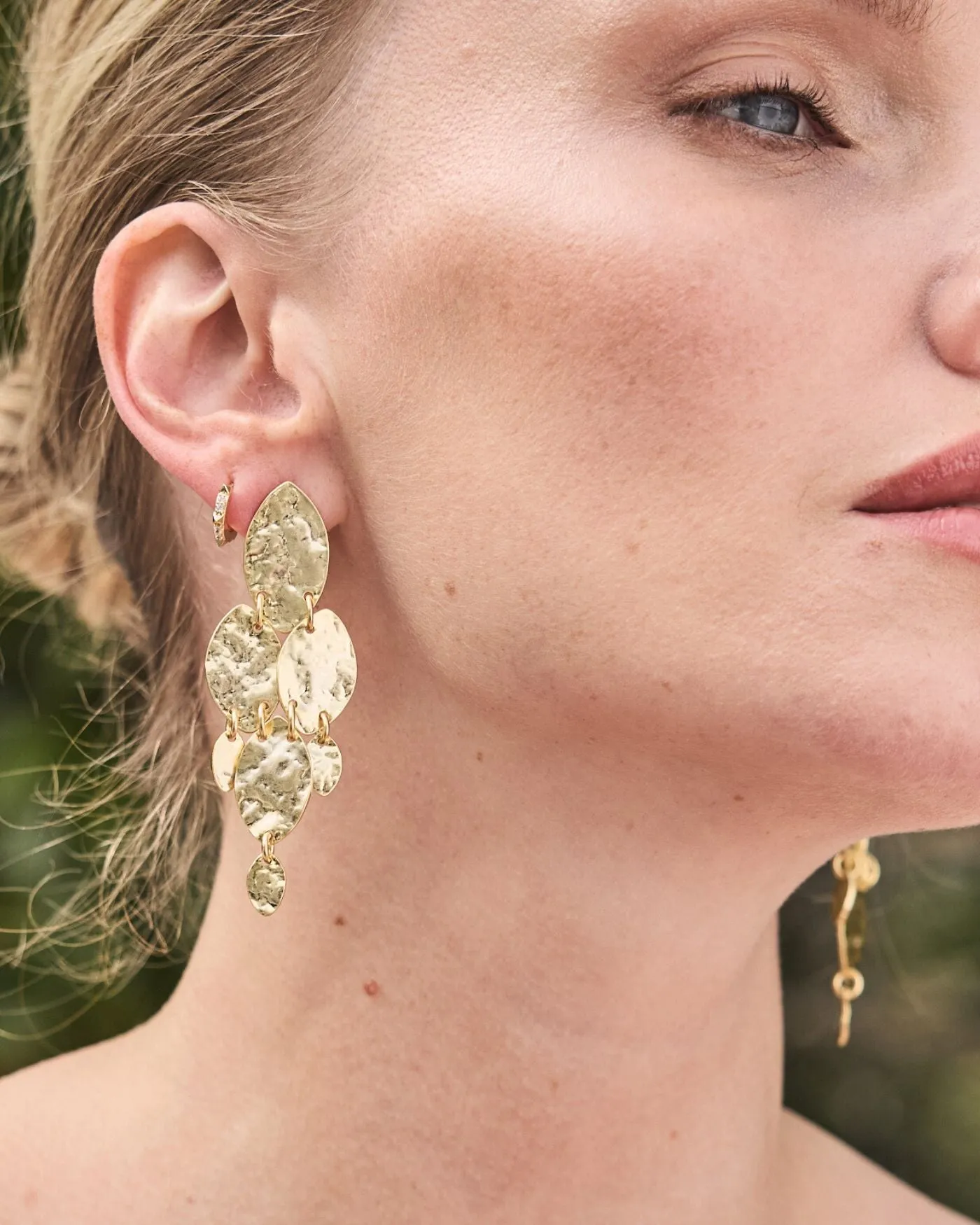 Hammered Boho Chandelier Earring sold by Stella & Dot product image thumbnail 2