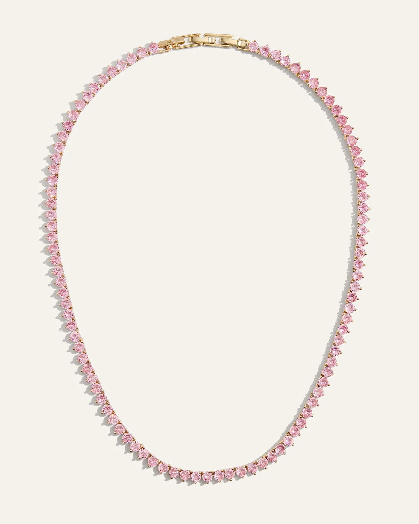 Inheritance Tennis Necklace | Pink Sapphire sold by Stella & Dot product image thumbnail 4