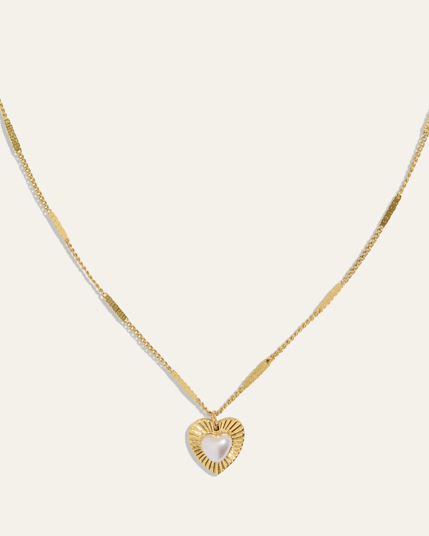 » Pearl Mini Vintage Heart Necklace (100% off) sold by Stella & Dot