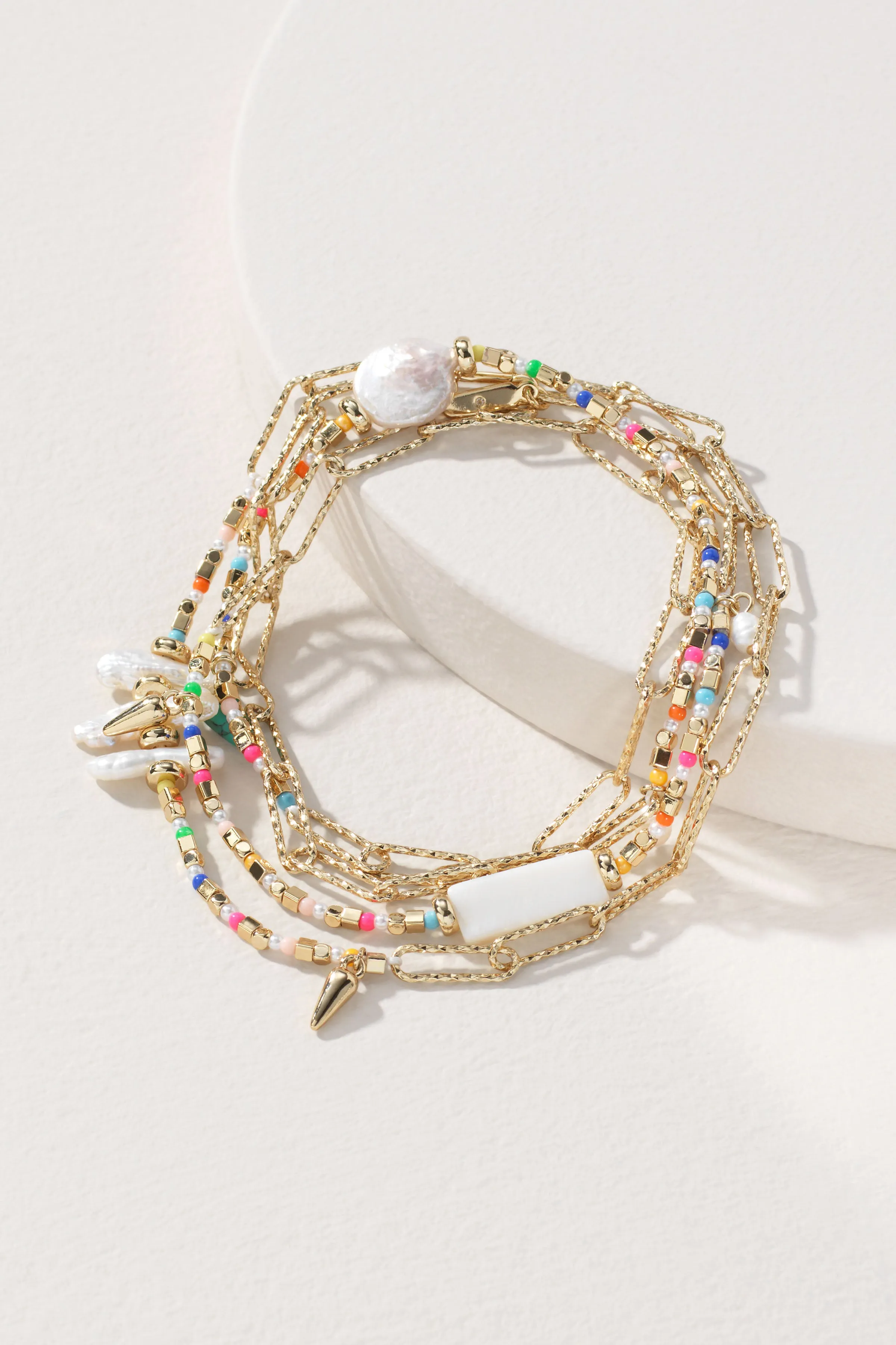 ✨Limited✨ Summer Fun Layering Necklace sold by Stella & Dot product image thumbnail 2