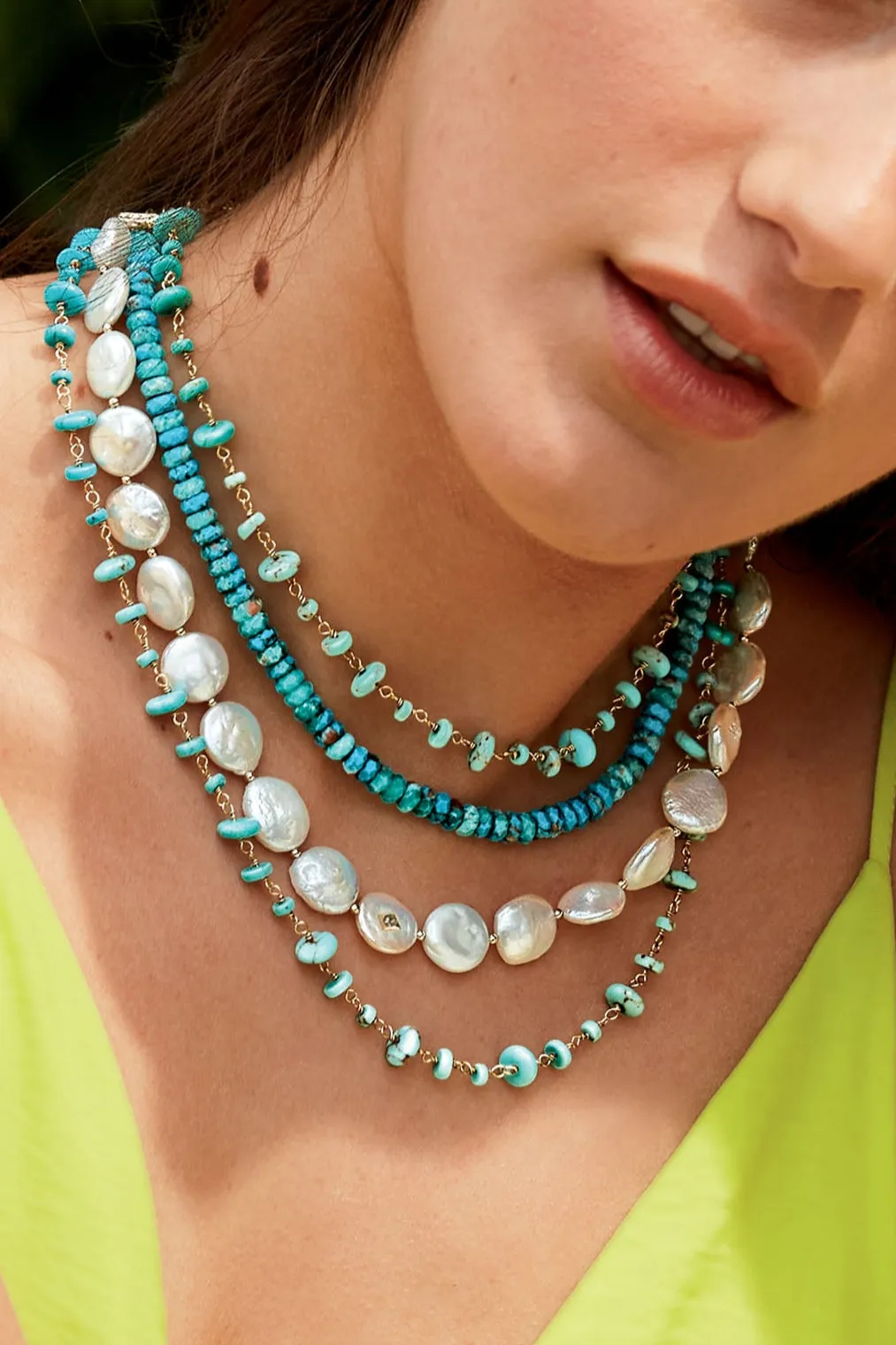 ✨Limited✨Modern Bohemian Pearl Statement Necklace sold by Stella & Dot product image thumbnail 2