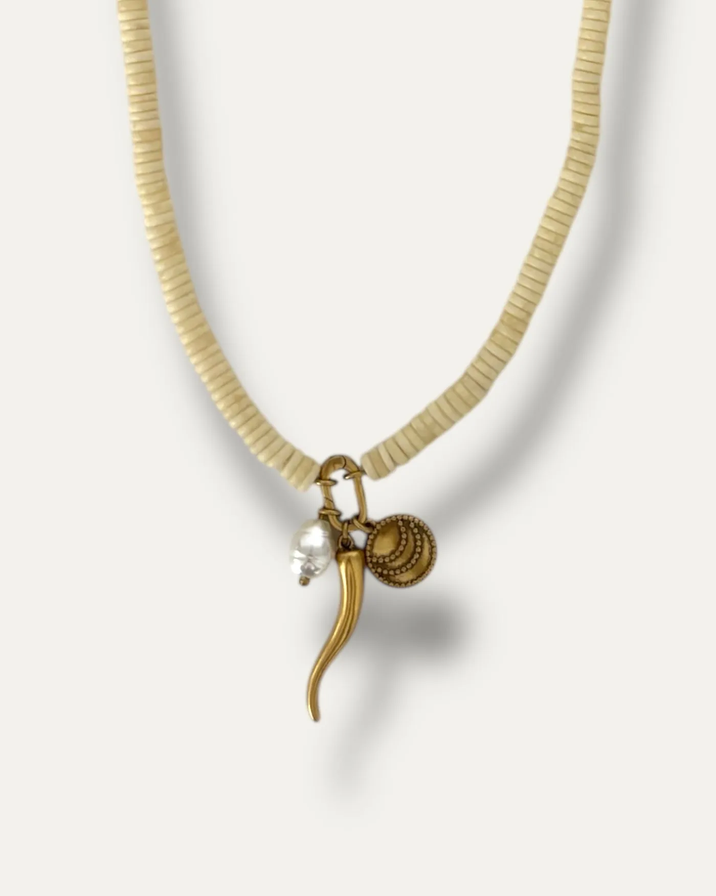 ✨Limited✨Modern Bohemian Beaded Charm Necklace sold by Stella & Dot