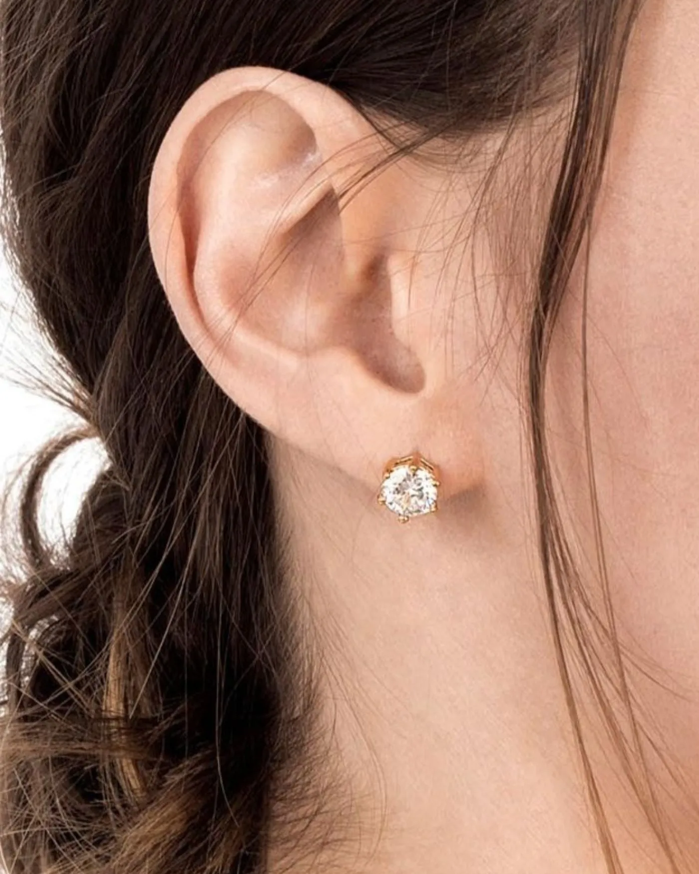 Sparkle Diamond Stud Earrings sold by Stella & Dot product image thumbnail 5