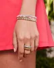 Boho Beaded Stretch Bracelets | Gold + Silver sold by Stella & Dot