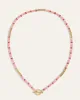 Boho Beaded Pink Toggle Necklace sold by Stella & Dot