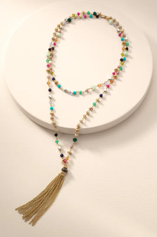 Gitane Tassle Necklace sold by Stella & Dot