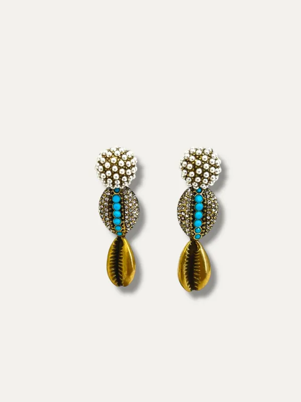 Sea Siren Earrings sold by Stella & Dot